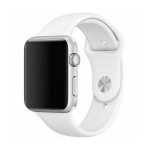 Mercury apyrankė silikoninė Apple Watch 42/44/ 45 mm baltos spalvos