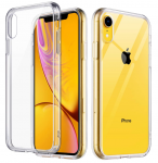 Swissten Clear Jelly Back Case 1,5 mm Silikoninis dėklas Apple iPhone XR Transparent