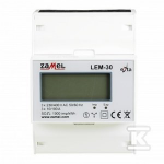 Zamel Maitinimo &scaron;altinis LCD 100 A 4 MOD LEM- 30 EXT10000235