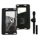 Deltacoimp Vandeniui atsparus IPX8, dėklas skitras montuoti ant dviračio, Juodas ARM-242