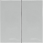 Kos Elektro System 510480 VENA Dvigubas raktas 2vnt.. 22.5x45 balta 510480