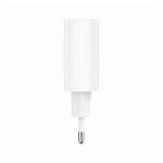 Forever TC-07-30AC PD QC įkroviklis 1x USB-C 1x USB 30W baltos spalvos