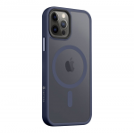 Dėklas Tactical MagForce Hyperstealth Cover iPhone 12/12 Pro Deep Mėlyna