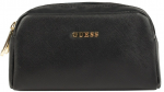 Guess, Vanille, Synthetic Leather, Textile Bag, Toiletry, Ivory, PWVANIP2102, For Women, 23 x 17 x 8 cm