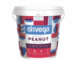 Ekologi&scaron;kas &scaron;velnus žemės rie&scaron;utų kremas, 1kg, Orivego