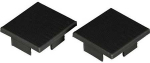 Solar Plus Galiniai elementai Art High Juodas 2 vnt., skirti E-7504027 Profile Art High 2m Juodas PROFESSIONAL