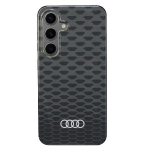 Samsung Galaxy S24 Audi IML Pattern MagSafe Dėklas (AU-IMLMS24-Q5/D3-BK) juodos spalvos