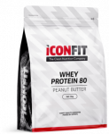 Rie&scaron;utų sviesto skonio i&scaron;rūgų baltymai ICONFIT 80, 1kg