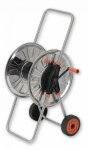 Žarnos vežimėlis plieno Bradas Carinox, 80 m 1/ 2 &ldquo; žarnai
