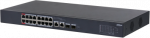 &Scaron;akotuvas Dahua CS4218-16ET-240 jungiklis 16xPoE, 2xUpLink, tvarkomas debesyje