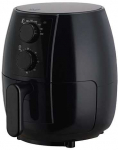 Gruzdintuvė Adler Airfryer orkaitė | AD 6312 | Galia 1600 W | Talpa 2,5 L | Konvekcija | Juodas