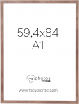 Nuotraukų rėmelis &bdquo;Focus Soul&ldquo; rie&scaron;utmedžio fanera 59,4x84