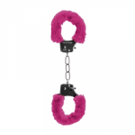 Ouch By Shots Rožinė Pleasure Handcuffs Furry Rožinė