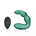 Ouch By Shots OUCH! Vibrating Remote-Control Intimate Device Metallic Žalias Silicone