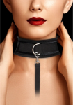 Ouch By Shots Velvet Adjustable Collar with Leash