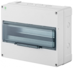 Elektro Plast Nasielsk 2208-01 Hermetinis skirstomasis įrenginys HERMETICA RN 1x12+4 400V AC 1000V DC PE+N dūmai IP65 2208-01