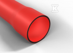 Q-Systems kabelis Q Systems QRG 160/8.0 EKO korpuso vamzdis su lygiu lizdu, raudonas