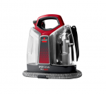 Dulkių siurblys &bdquo;Bissell&ldquo; dėmių valiklis &bdquo;SpotClean ProHeat&ldquo;, veikiantis su laidiniu varikliu, rankinis, plovimo funkcija, 330 W, raudonas/titanas, garantija 24 mėn.