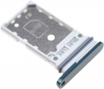 SIM kortelės laikiklis Samsung S918 S23 Ultra Dual Žalias originalus (service pack)