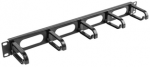 Lanberg AK-1205-B 19" 1U KABELIŲ ORGANIZATORIUS SU 5 LAIKIKLIAIS