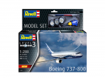 Revell - Boeing 737-800 dovanų komplektas, 1/288, 63809