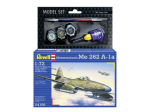 Revell - Messerschmitt Me 262 A1a dovanų komplektas, 1/72, 64166