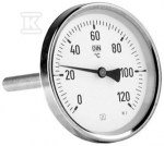 Afriso TERMOMETRAS BITH100 120/C/63MM AXIAL