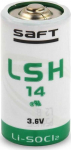 Saft Baterija LSH14 C / R14 LiSOCl2 SAFT 3.6V 5800mAh (1 vnt.)