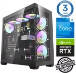 Stacionarus kompiuteris INTOP i5-14400F 32GB DDR5 1TB SSD M.2 NVME RTX5070Ti 16GB no-OS (RW41737NS)