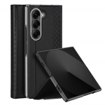 Dėklas Dux Ducis Brill na Samsung Galaxy Z Fold7 su zamknięciem magnetycznym - juodos spalvos