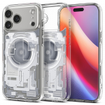 Dėklas &bdquo;Spigen Ultra Hybrid MagSafe&ldquo;, &bdquo;Zero One&ldquo; baltos &ndash; &bdquo;iPhone 17 Pro Max&ldquo;