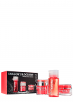 Rinkinys &bdquo;Rodial&ldquo;: &bdquo;Dragon's Blood&ldquo; intensyviai drėkinamasis kremas veidui, 50 ml + &bdquo;Dragon's Blood&ldquo; skulptūrinis gelis veidui, 50 ml + &bdquo;Dragon's Blood&ldquo; valomasis micelinis vanduo visiems odos tipams, 100 ml