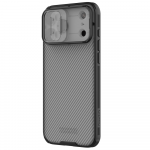 Nillkin CamShield PRO dėklas skirtas Apple iPhone 17 Pro Max skaidrus juodos spalvos