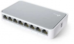 &Scaron;akotuvas TP-Link TL-SF1008D, nevaldomas, greitasis Ethernet (10/100), pilnai dvipusis ry&scaron;ys