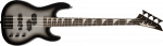 Pamažinto dydžio bosinė gitara Jackson JS Concert Bass Minion JS1X, sidabrinė