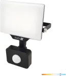 20W LED prožektorius su judesio davikliu DELYO MHNC, juodas, 6000K, IP54