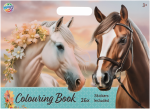 Moxy - Horse colouring book 26x35.5cm, 25 sheets & stickersheet (1900029