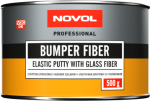 Novol Glaistas plastikui 0,5kg BUMPER FIBER 1x18