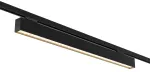 Solar Plus Actor G2 Track DP juodas DIM, 3000K/4000K, 1840&ndash;2430lm, &scaron;viesos kampas 75&deg;, 2x 3 fazių adapteriai, L80 100 000 h Ta 25&deg;C