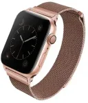 UNIQ Dante i&scaron;maniojo laikrodžio dirželis, skirtas Apple Watch (38/40/41 mm) | Nerūdijantis plienas | rausvo aukso spalvos
