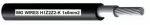 Fotovoltinis kabelis // MG Wires // 1x6mm2, 0,6/1kV juodas H1Z2Z2-K-6mm2 BK, pakuotė 100m