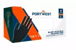 Vienkartinės nitrilinės PORTWEST A930 HD pir&scaron;tinės (100 vnt.), Dydis: L, Pw spalvos: Oranžinis