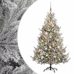 Dirbtinė kalėdinė eglutė su rutuliuku 240 cm 300 LED