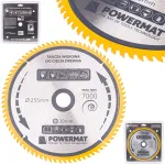 Powermat Disko pjūklas medienai 255x30 80Z TDD-255x30x80Z
