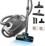 Akitas dulkių siurblys su mai&scaron;eliu 900 W, HEPA H13 filtru ir 10 m veikimo spinduliu C11WT