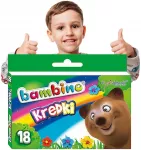 Bambino pie&scaron;tukiniai dažai 18 spalvų vaikams