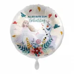 Disney Frozen Elsa, Olaf gimtadienio folijos balionas 43 cm