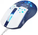 Klaviatūra Laidinė pelė Hoco GM51 Gaming balta/mėlyna