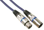 Velleman Profesionāls DMX kabelis XLR 3pin spraudnis - XLR 3pin ligzda 10m