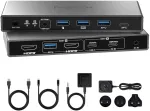 MINIX KVM jungiklis 2 kompiuteriams ir 1 HDMI monitoriui, 8K 60 Hz, 100 W PD, K2